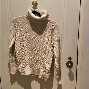 Chunky knit sweater